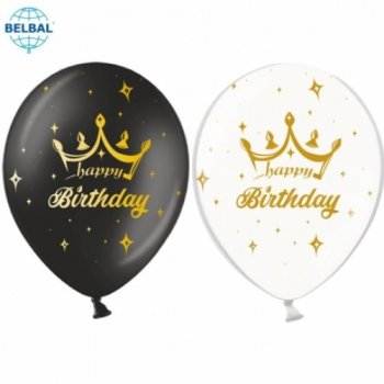 Кулька повітряна з Happy Birthday!