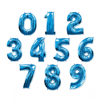 Цифра Слім синя